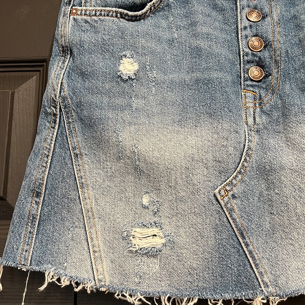 Free People Denim skirt - Picture 2 of 5